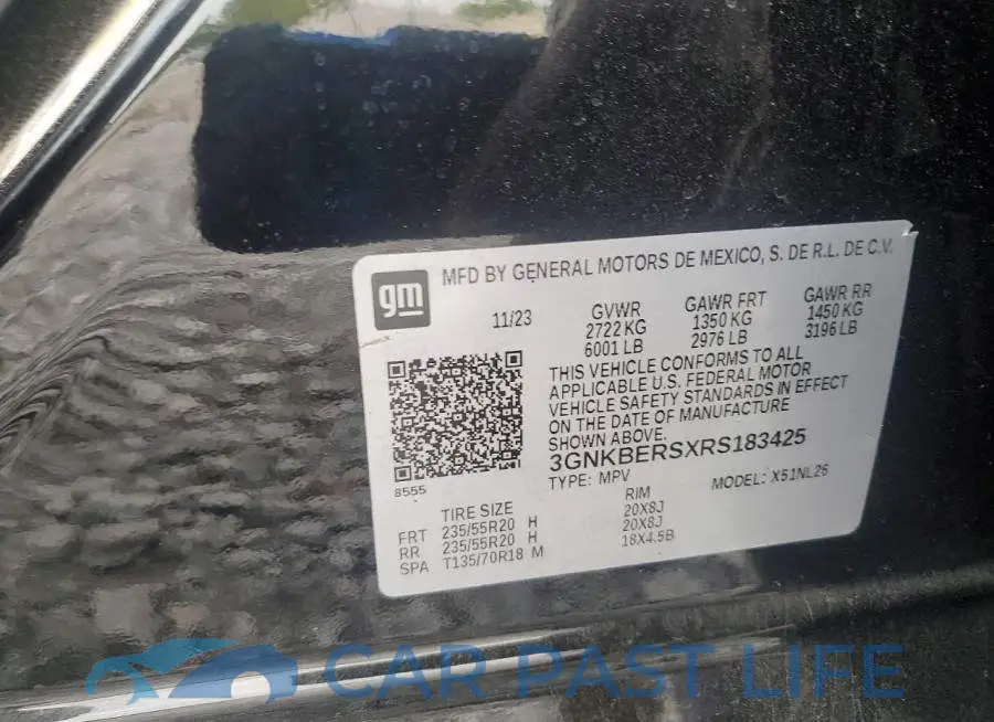 3GNKBERSXRS183425# 13