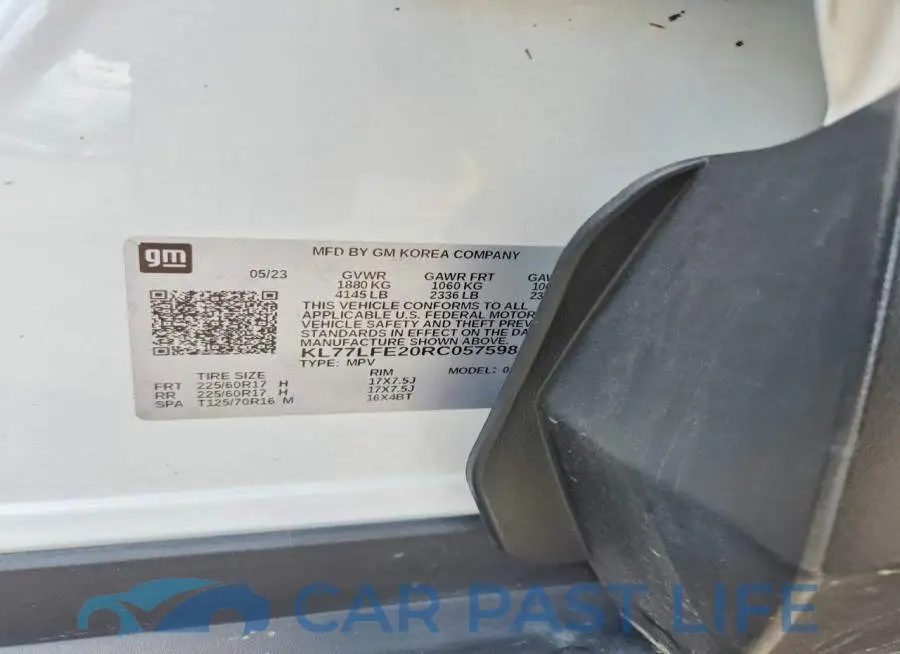 KL77LFE20RC057598# 13