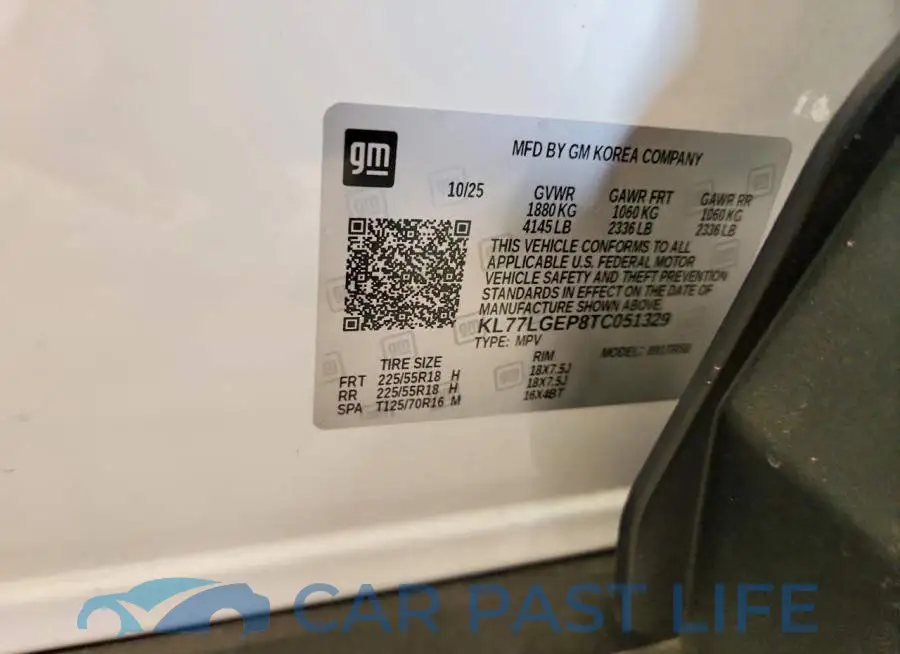 KL77LGEP8TC051329# 14