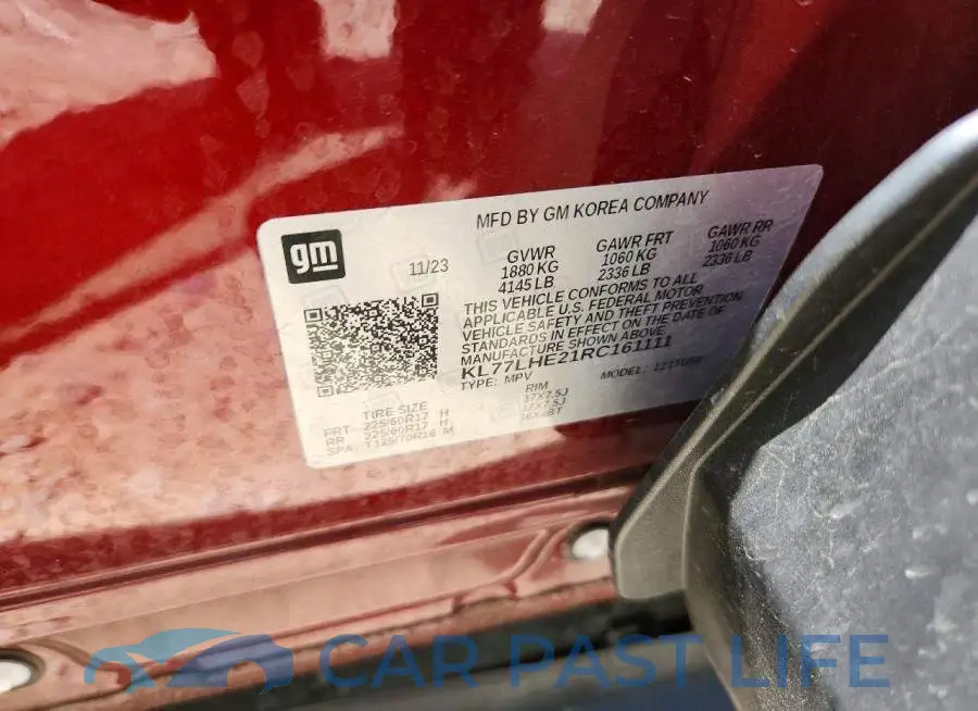 KL77LHE21RC161111# 13