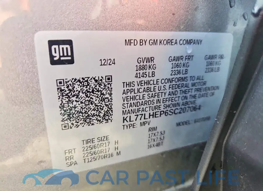KL77LHEP6SC207064# 14