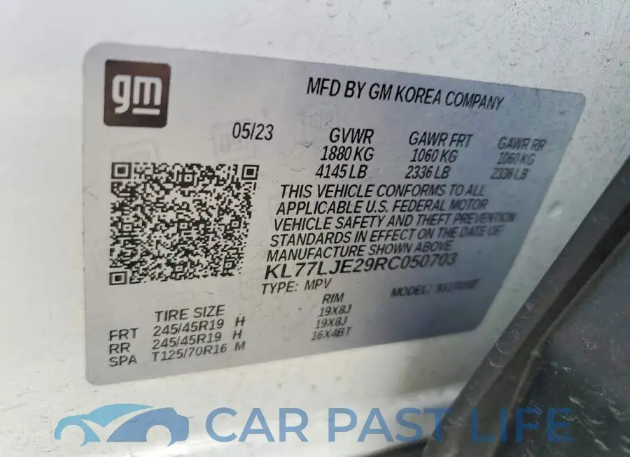 KL77LJE29RC050703# 14