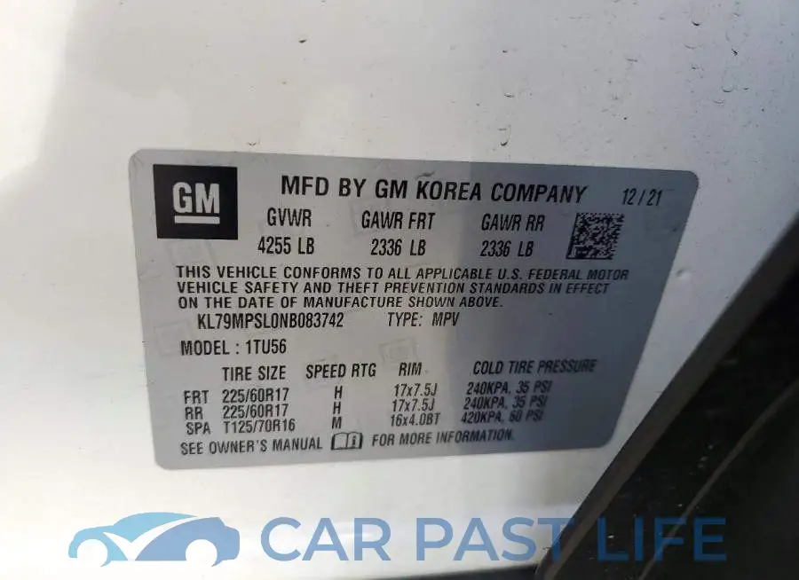 KL79MPSL0NB083742# 13