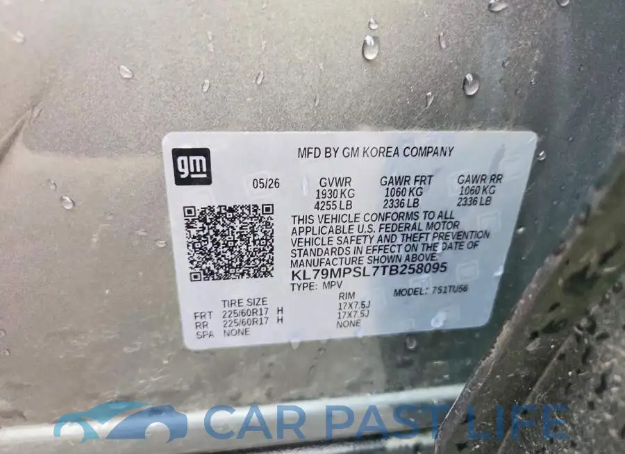 KL79MPSL7TB258095# 13
