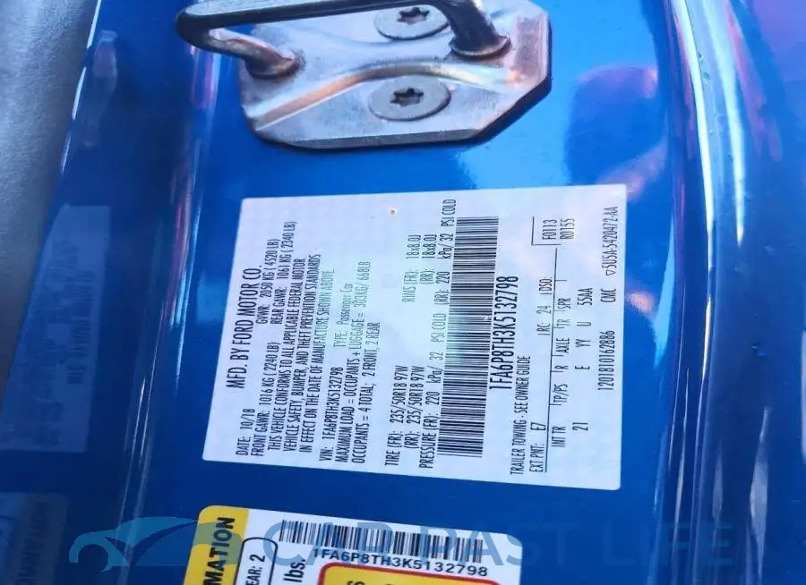 1FA6P8TH3K5132798# 12