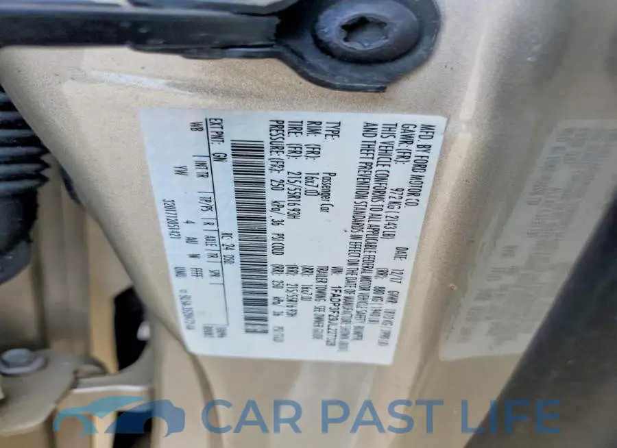 1FADP3F29JL227328# 12