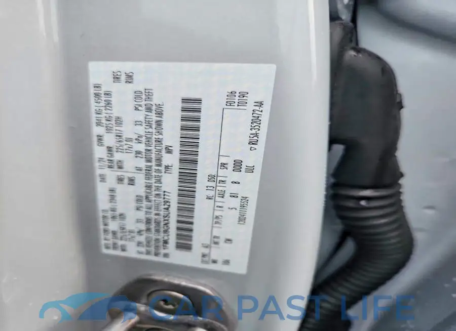 1FMCU9GNXSUA29777# 13