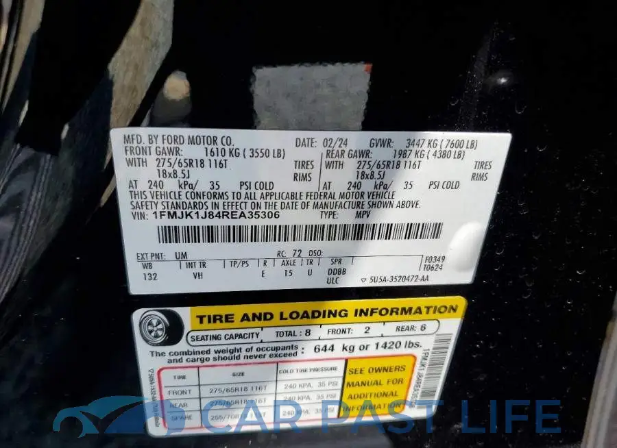 1FMJK1J84REA35306# 13