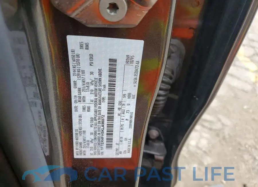 1FTER4FH5KLA98072# 12