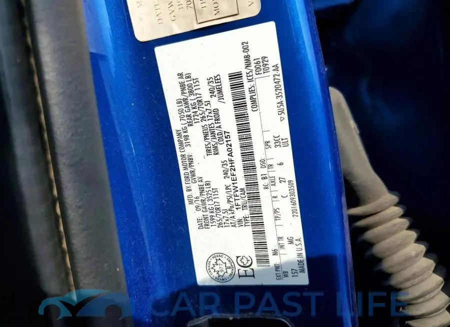 1FTFW1EF2HFA02157# 12