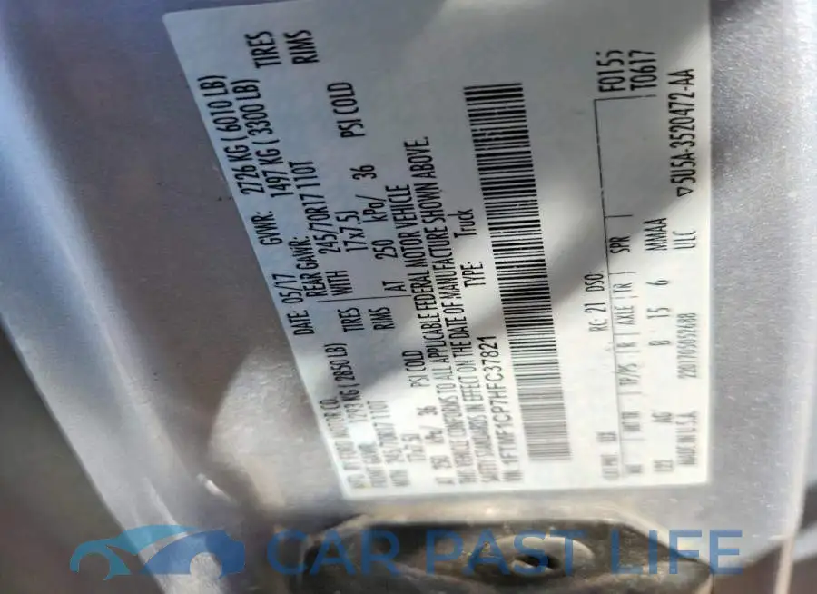 1FTMF1CP7HFC37821# 12