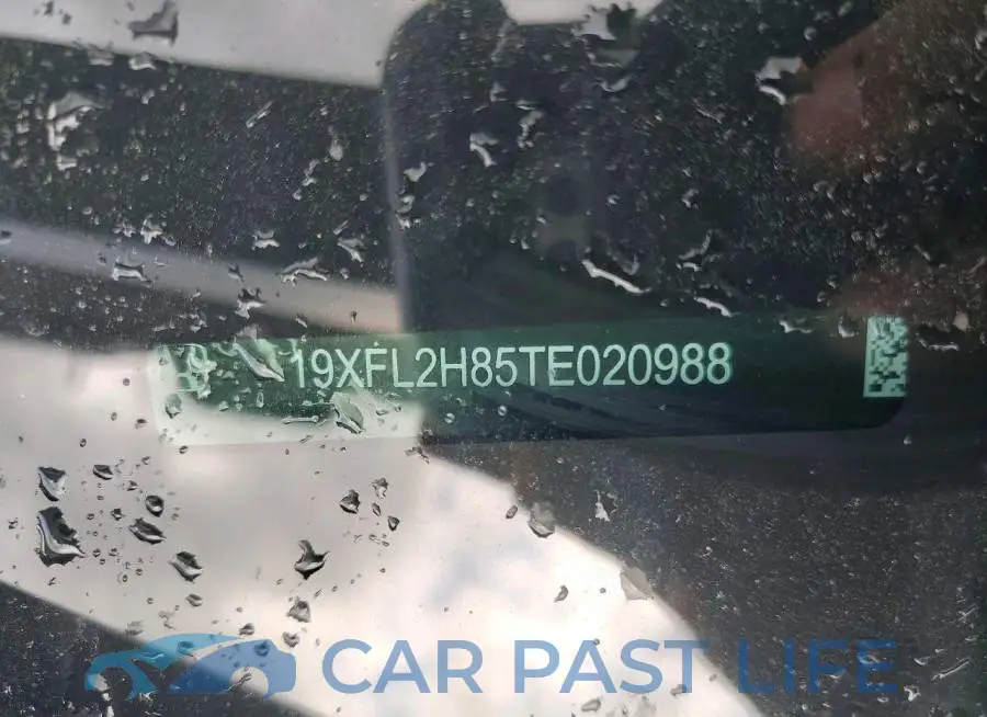 19XFL2H85TE020988# 13