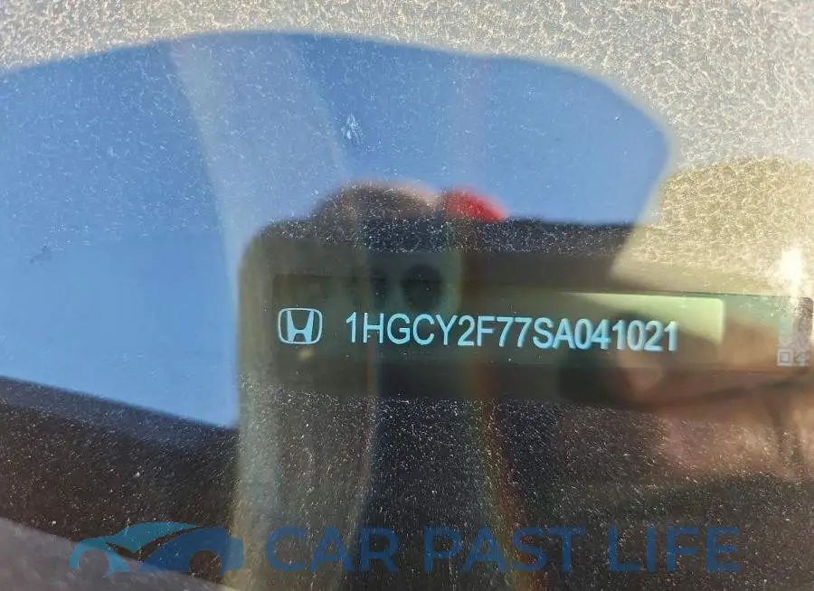 1HGCY2F77SA041021# 12
