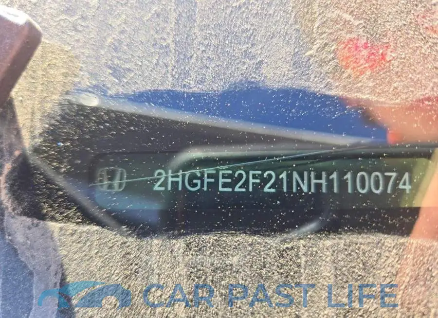 2HGFE2F21NH110074# 12