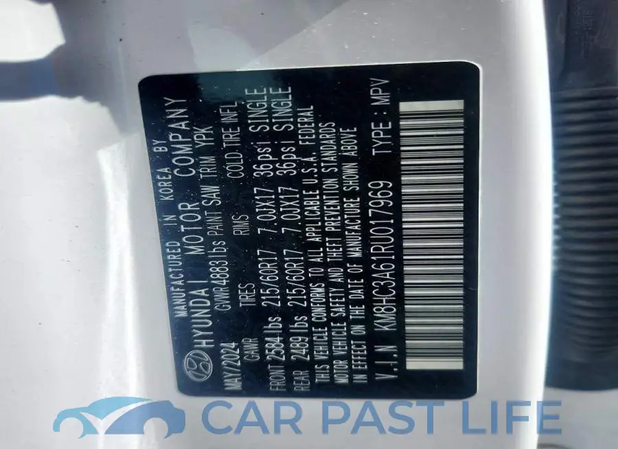 KM8HC3A61RU017969# 13