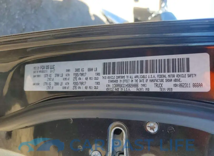 1C6RR6KG1HS820086# 12