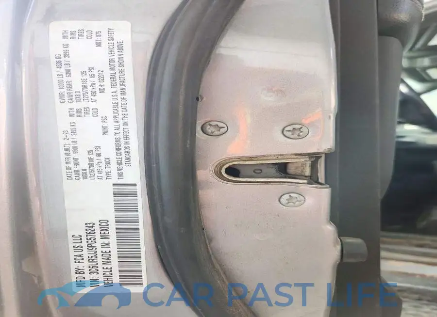 3C6UR5JJ9PG576243# 12