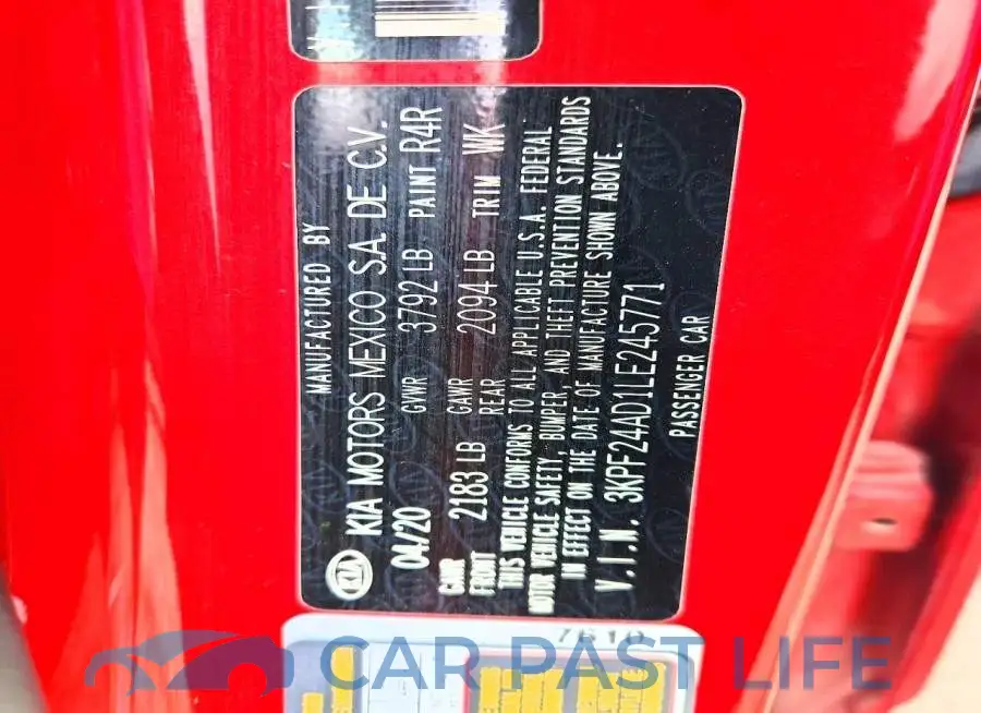 3KPF24AD1LE245771# 12