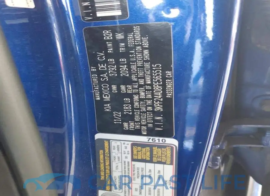 3KPF24AD8PE565515# 13