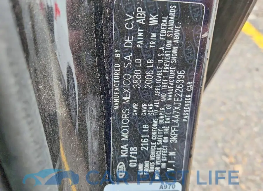 3KPFL4A7XJE226396# 12