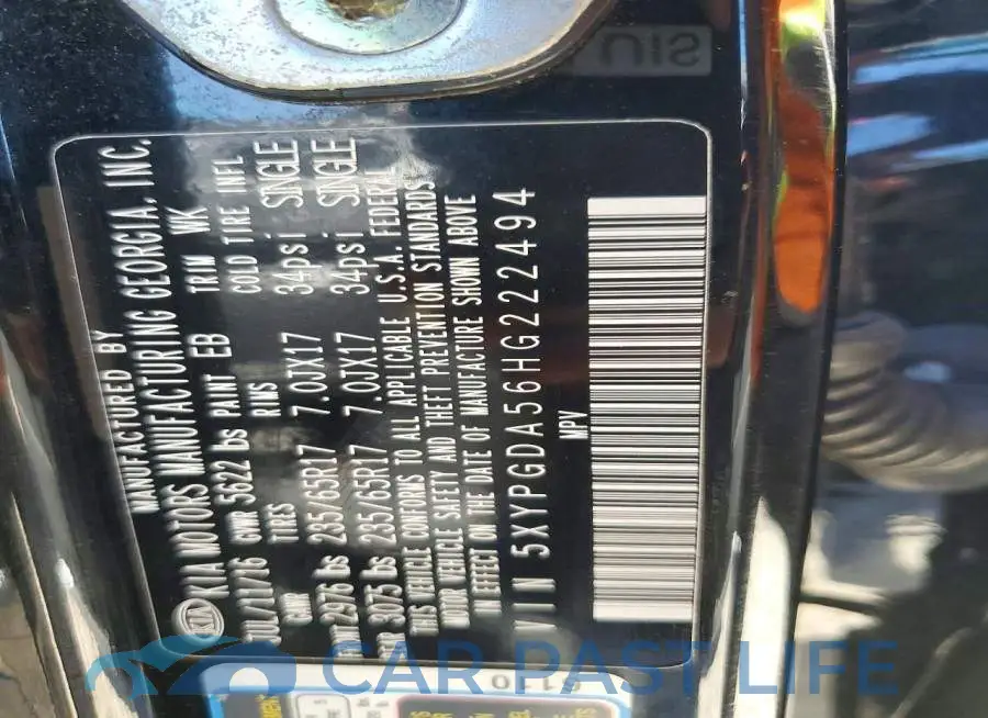 5XYPGDA56HG222494# 12