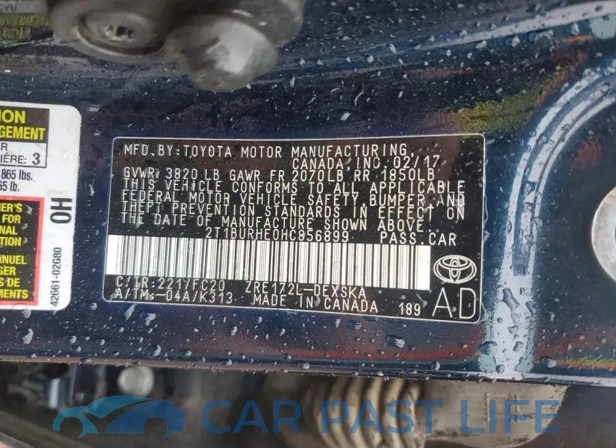 2T1BURHE0HC856899# 12