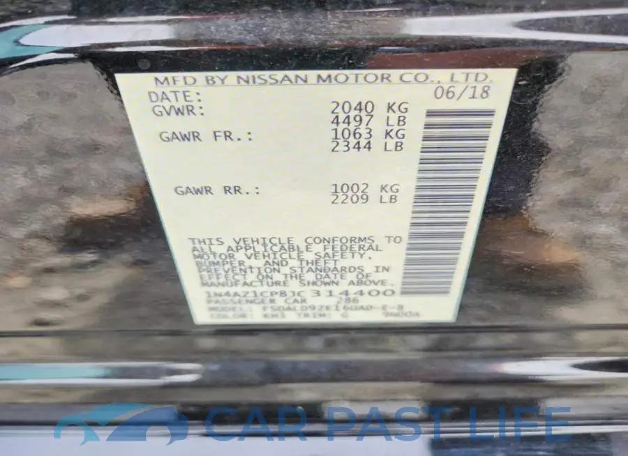 1N4AZ1CP8JC314400# 13