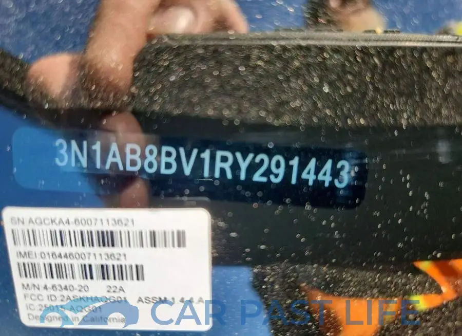 3N1AB8BV1RY291443# 12