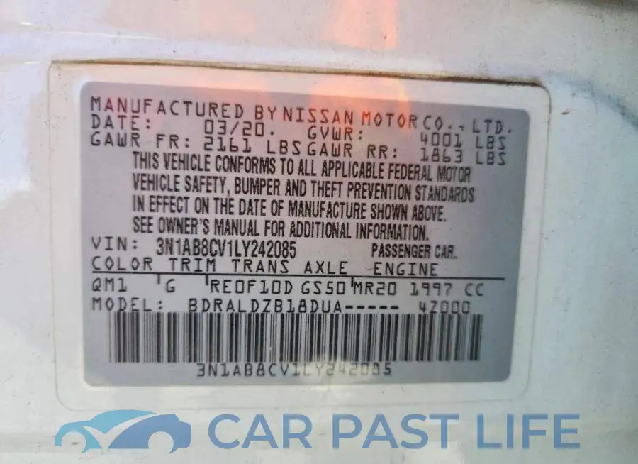 3N1AB8CV1LY242085# 12
