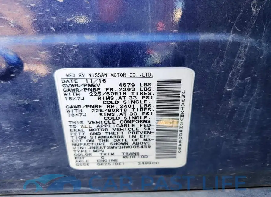JN8AT2MV3HW005459# 13