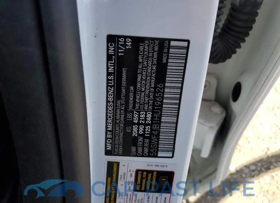 55SWF4JB1HU196526# 12