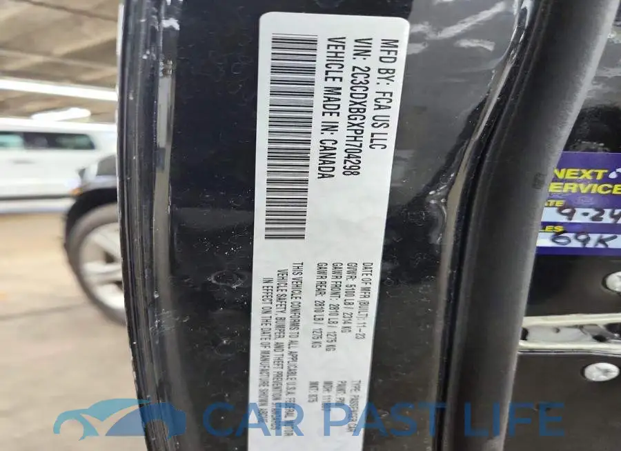 2C3CDXBGXPH704298# 12