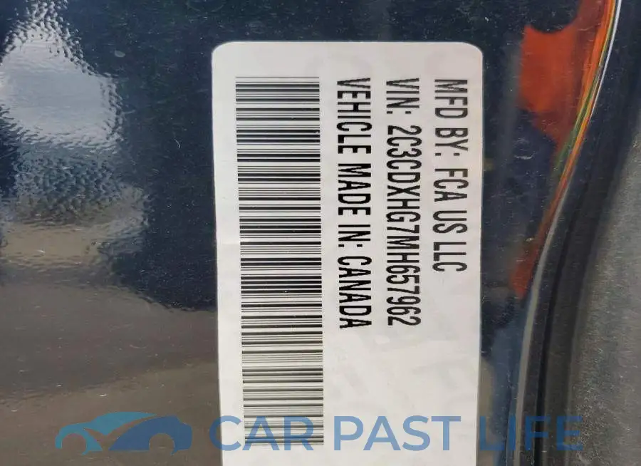 2C3CDXHG7MH657962# 12