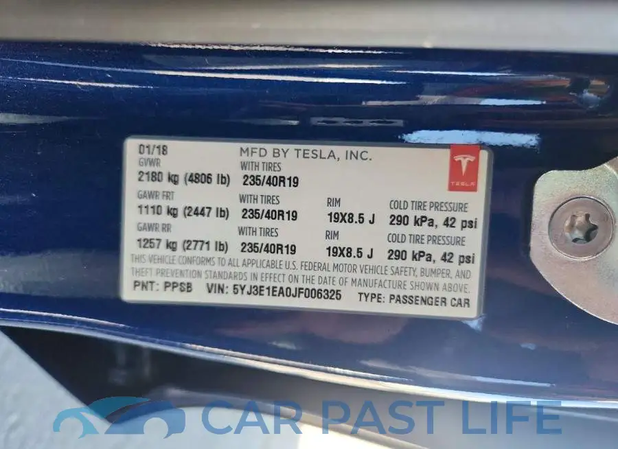 5YJ3E1EA0JF006325# 12