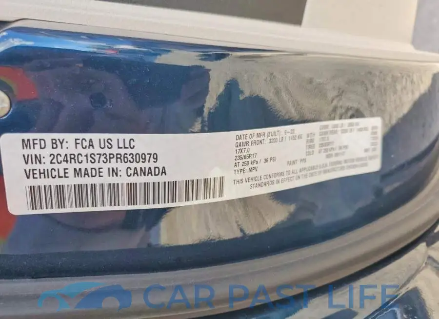 2C4RC1S73PR630979# 13