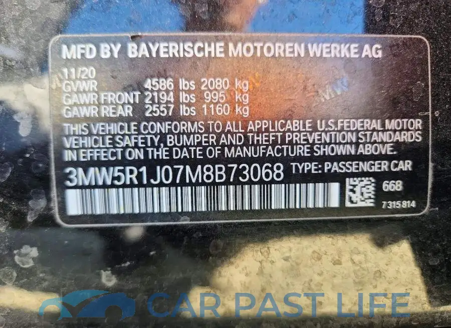 3MW5R1J07M8B73068# 12