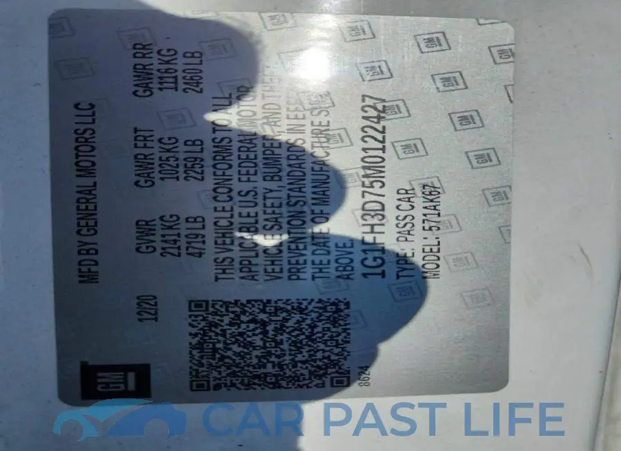 1G1FH3D75M0122427# 12