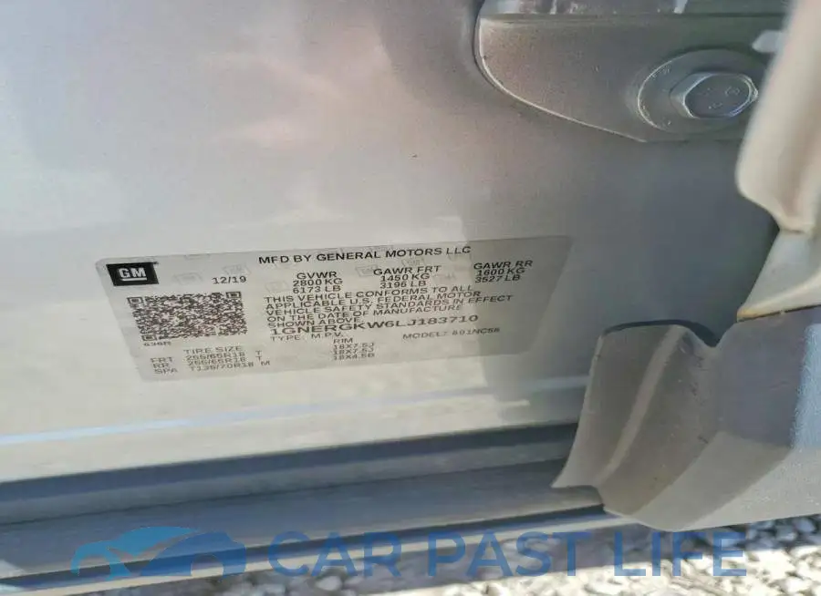 1GNERGKW6LJ183710# 13