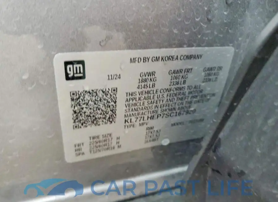 KL77LHEP7SC167920# 13