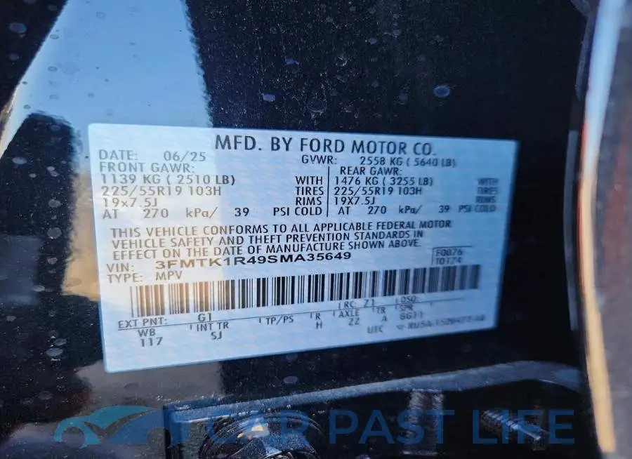 3FMTK1R49SMA35649# 12