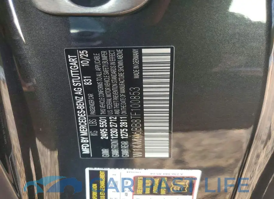 W1KMK6BB8TF100853# 12