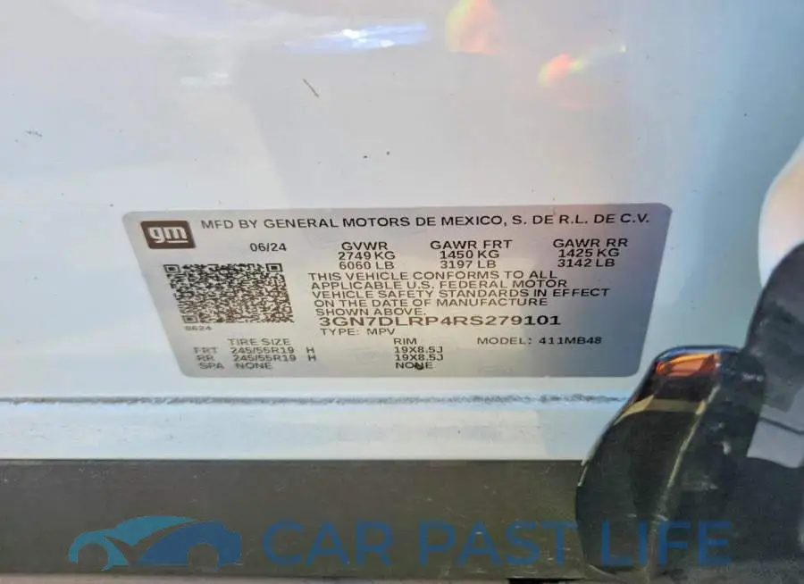 3GN7DLRP4RS279101# 13