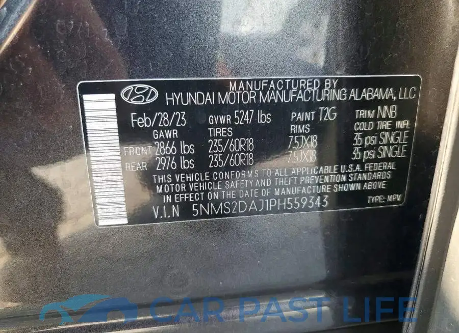 5NMS2DAJ1PH559343# 13
