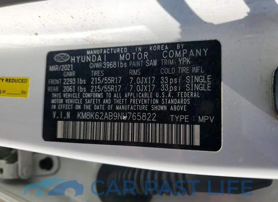 KM8K62AB9NU765822# 12