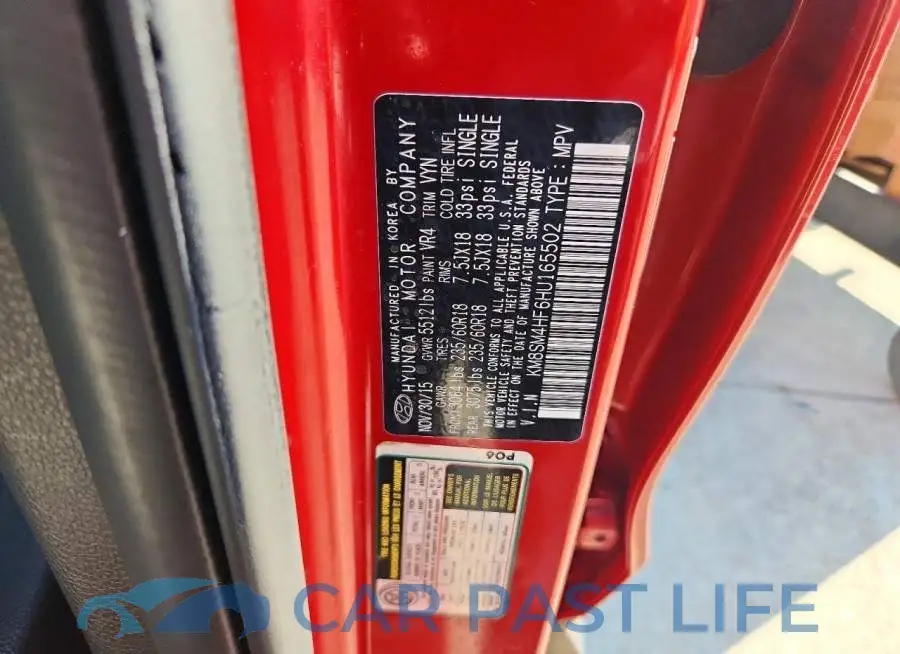 KM8SM4HF6HU165502# 14