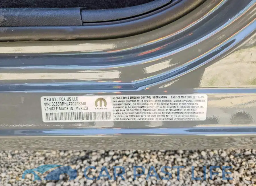 3C63RRHL4TG213840# 12