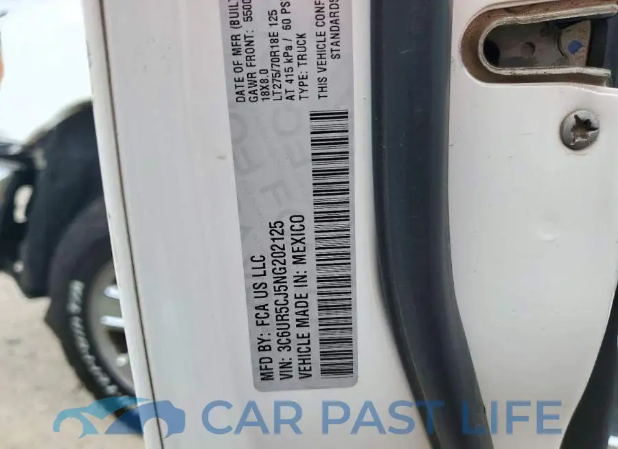3C6UR5CJ5NG202125# 12
