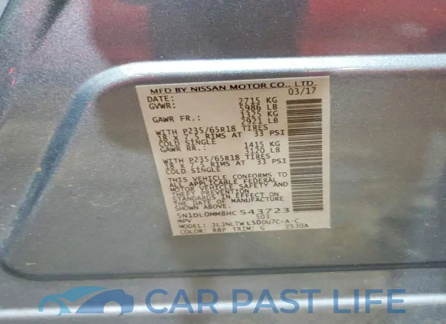 5N1DL0MM8HC543723# 14