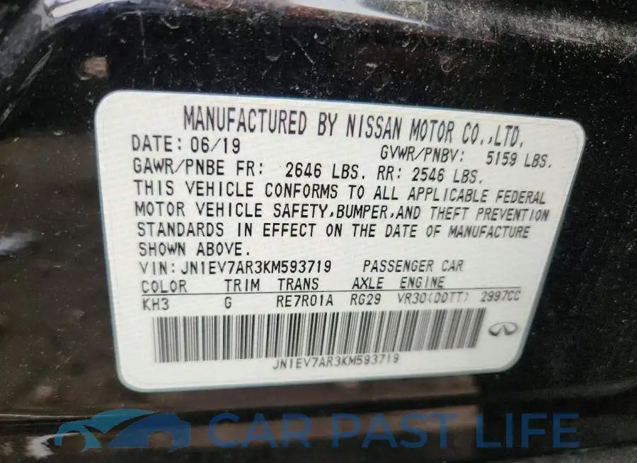 JN1EV7AR3KM593719# 12