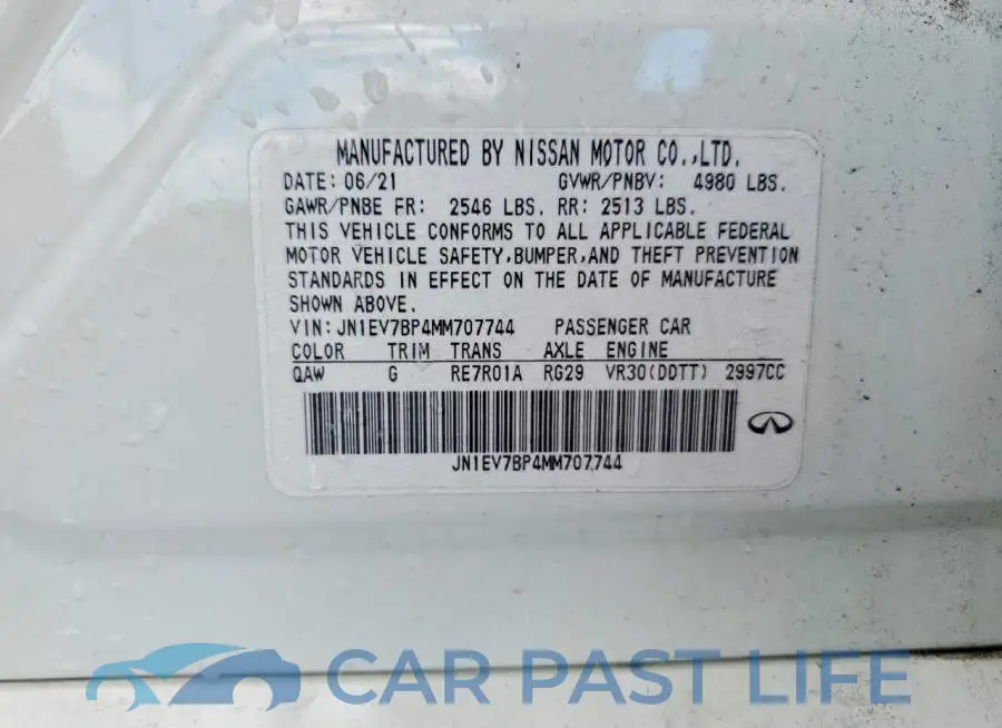JN1EV7BP4MM707744# 12